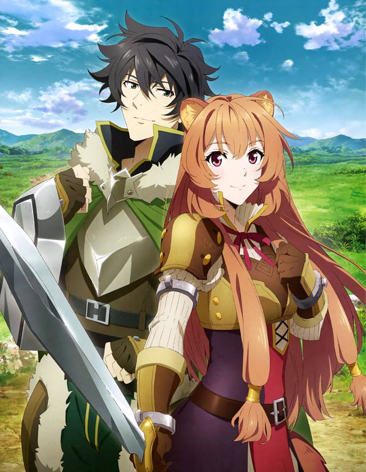 The Rising of the Shield Hero scan fra Newtype marts 2019