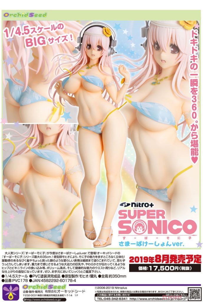 Super Sonico Summer Vacation ver. 1/4.5