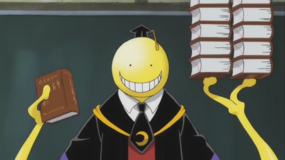 2. Koro-sensei (Assassination Classroom)