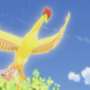 Osamu Tezukas legendariske Phoenix reklamerer for varme kilder