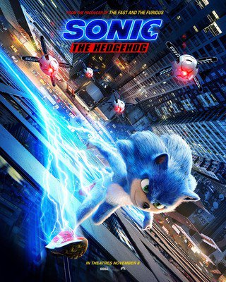 Sonic The Hedgehog Film Trailer