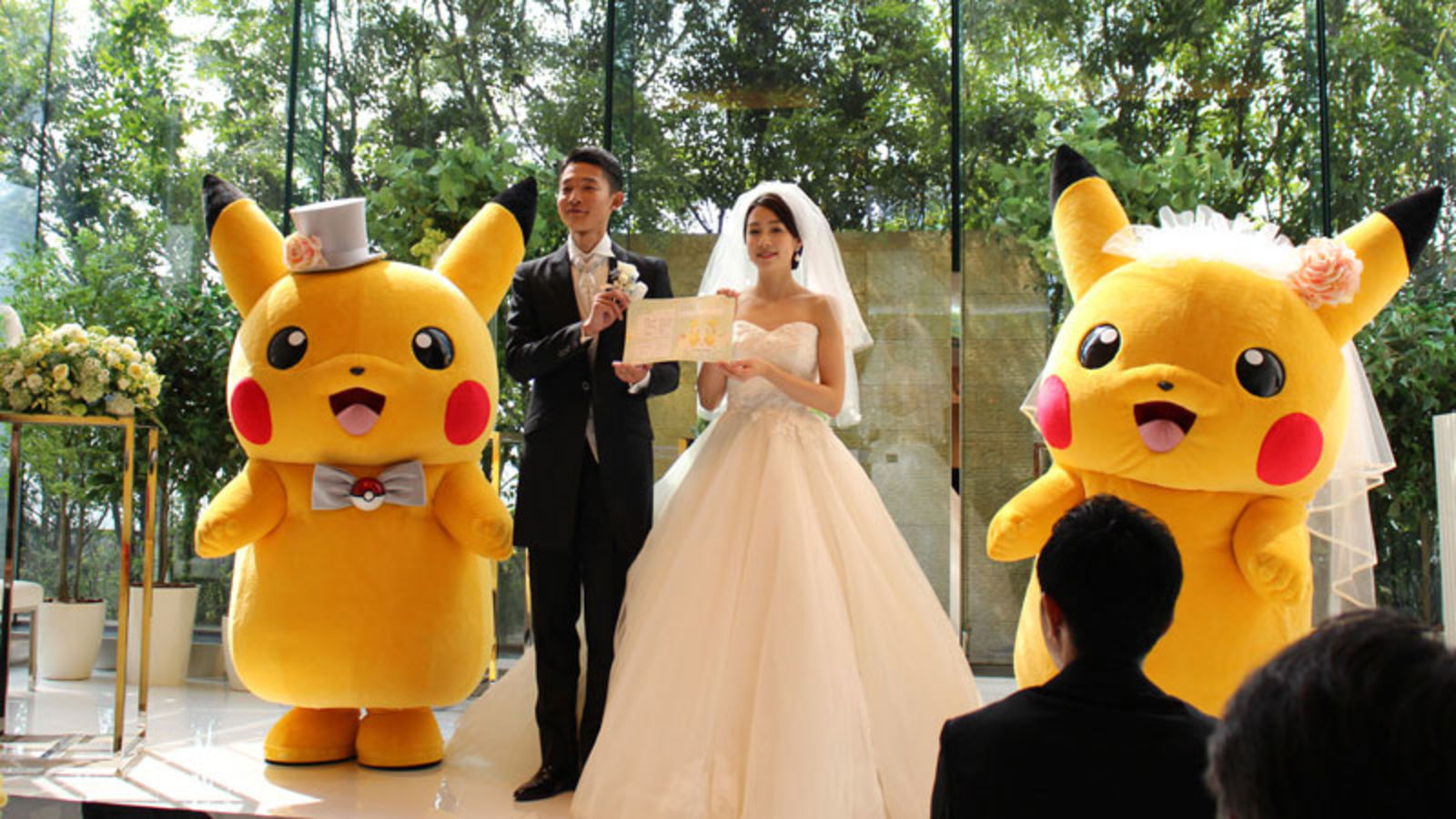 Du kan få et Pokémon bryllup i Japan