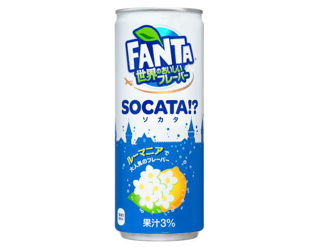 Fanta Socata!? kan nu købes i automater i Japan