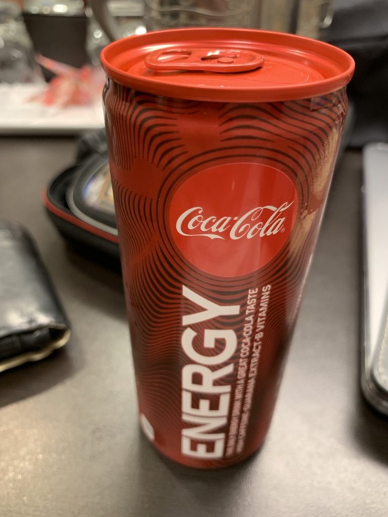 Coca Cola Energy anmeldelse