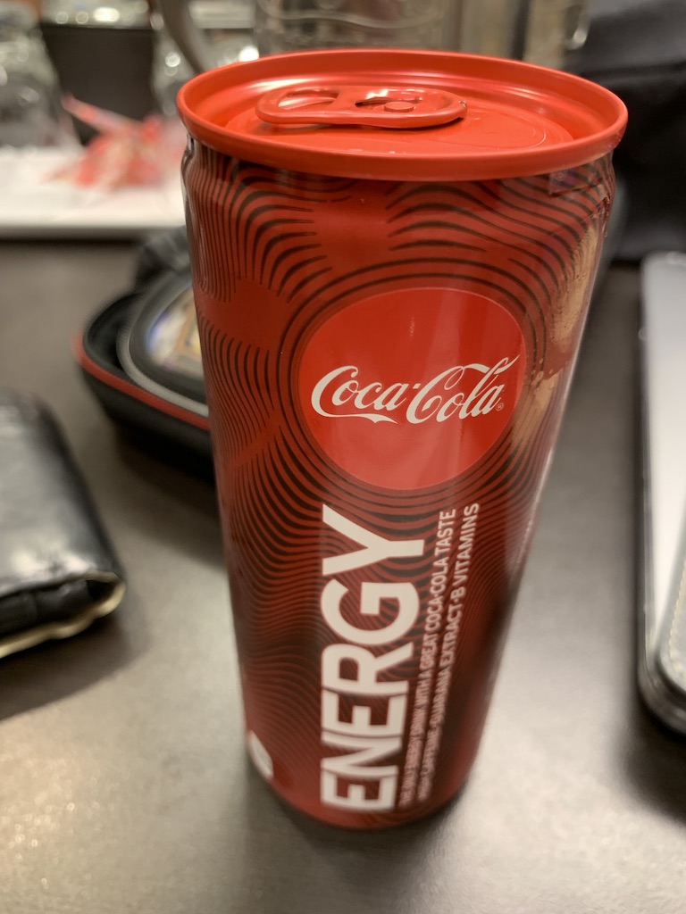 Coca Cola Energy anmeldelse