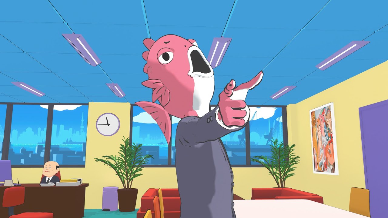Business Fish 'Motion Capture Anime' Trailer