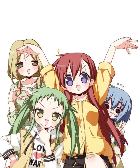 Maesetsu! original anime af Lucky Star skaber Kagami Yoshimizu