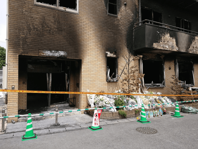 1 års dag for brandangrebet på Kyoto Animation