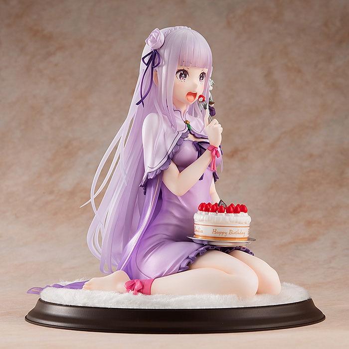 Re:ZERO -Starting Life in Another World- Emilia KDcolle Birthday Cake Ver. -- 1/7 