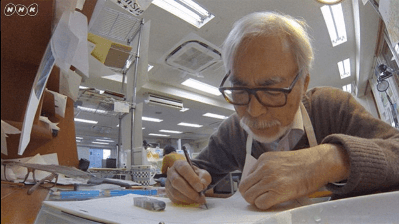Hayao Miyazaki næste film er 15% færdig