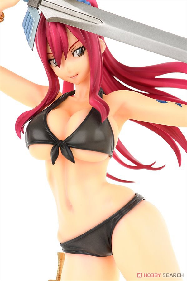 Fairy Tail - Erza Scarlet Swimsuit Gravure Style