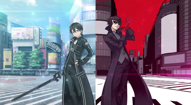 Sword Art Online x Persona 5 Crossover