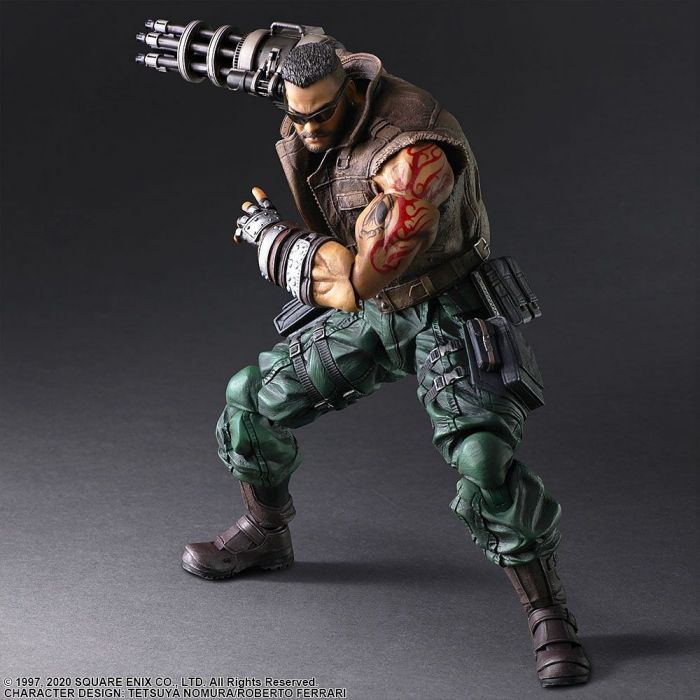 Final Fantasy VII Remake Play Arts Kai Barret Wallace Version 2 