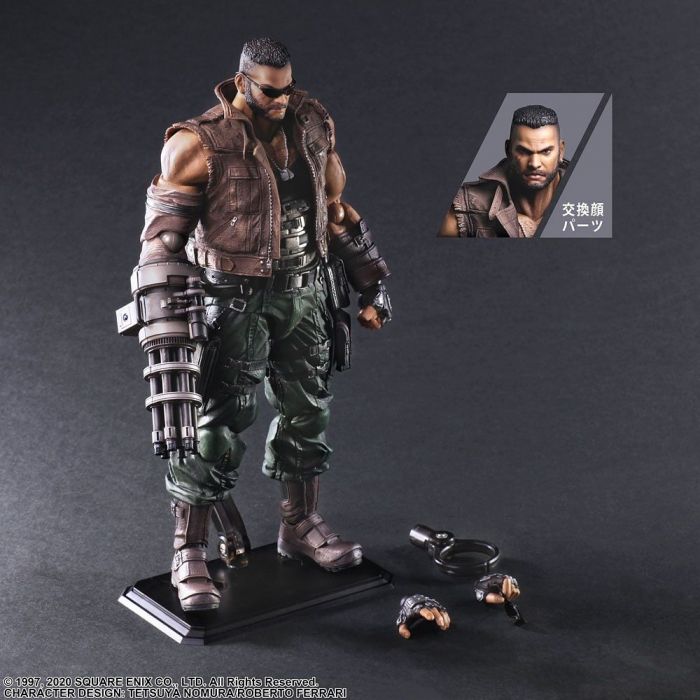 Final Fantasy VII Remake Play Arts Kai Barret Wallace Version 2 