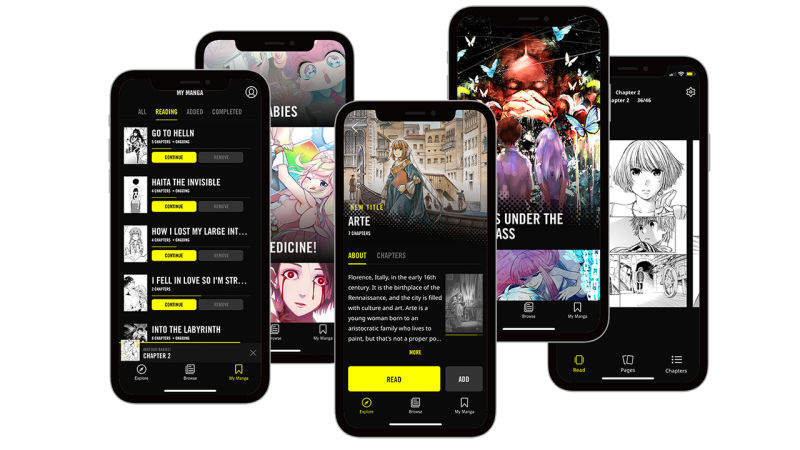 Ny lovlig manga app: Mangamo
