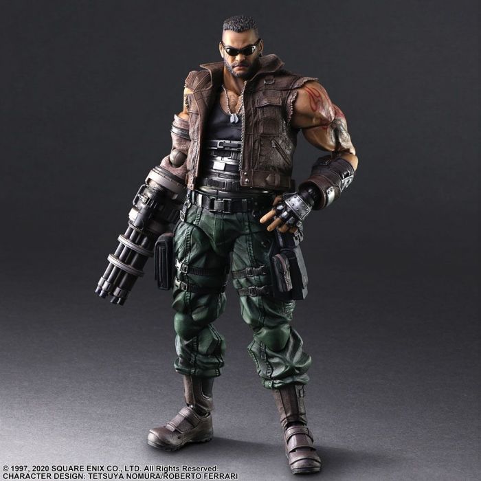 Final Fantasy VII Remake Play Arts Kai Barret Wallace Version 2 