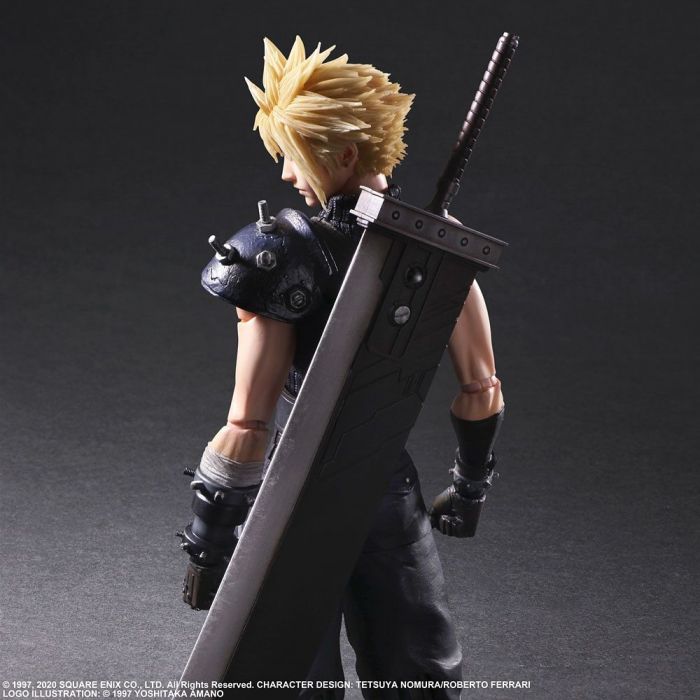 Final Fantasy VII Remake Play Arts Cloud Strife Version 2