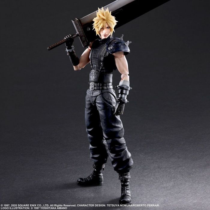 Final Fantasy VII Remake Play Arts Cloud Strife Version 2