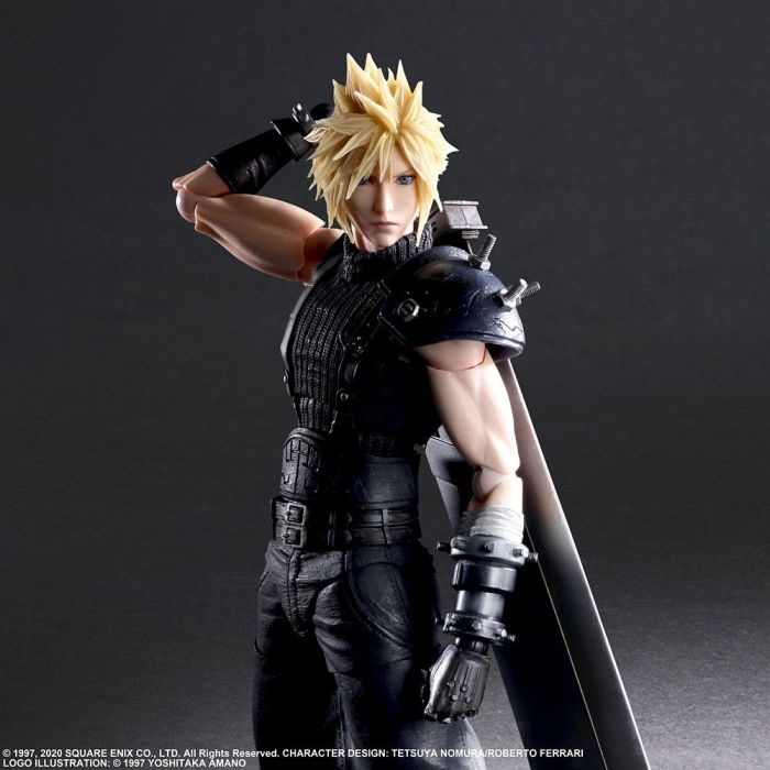 Final Fantasy VII Remake Play Arts Cloud Strife Version 2