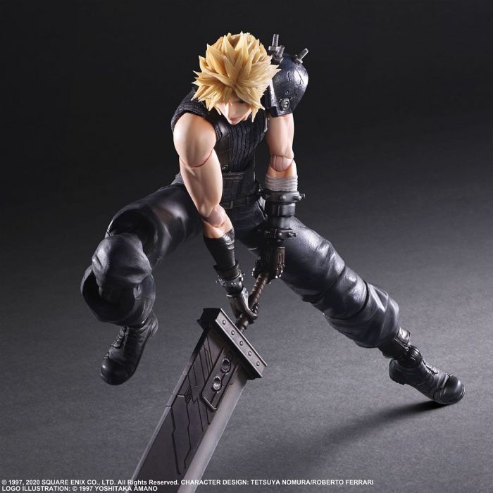 Final Fantasy VII Remake Play Arts Cloud Strife Version 2