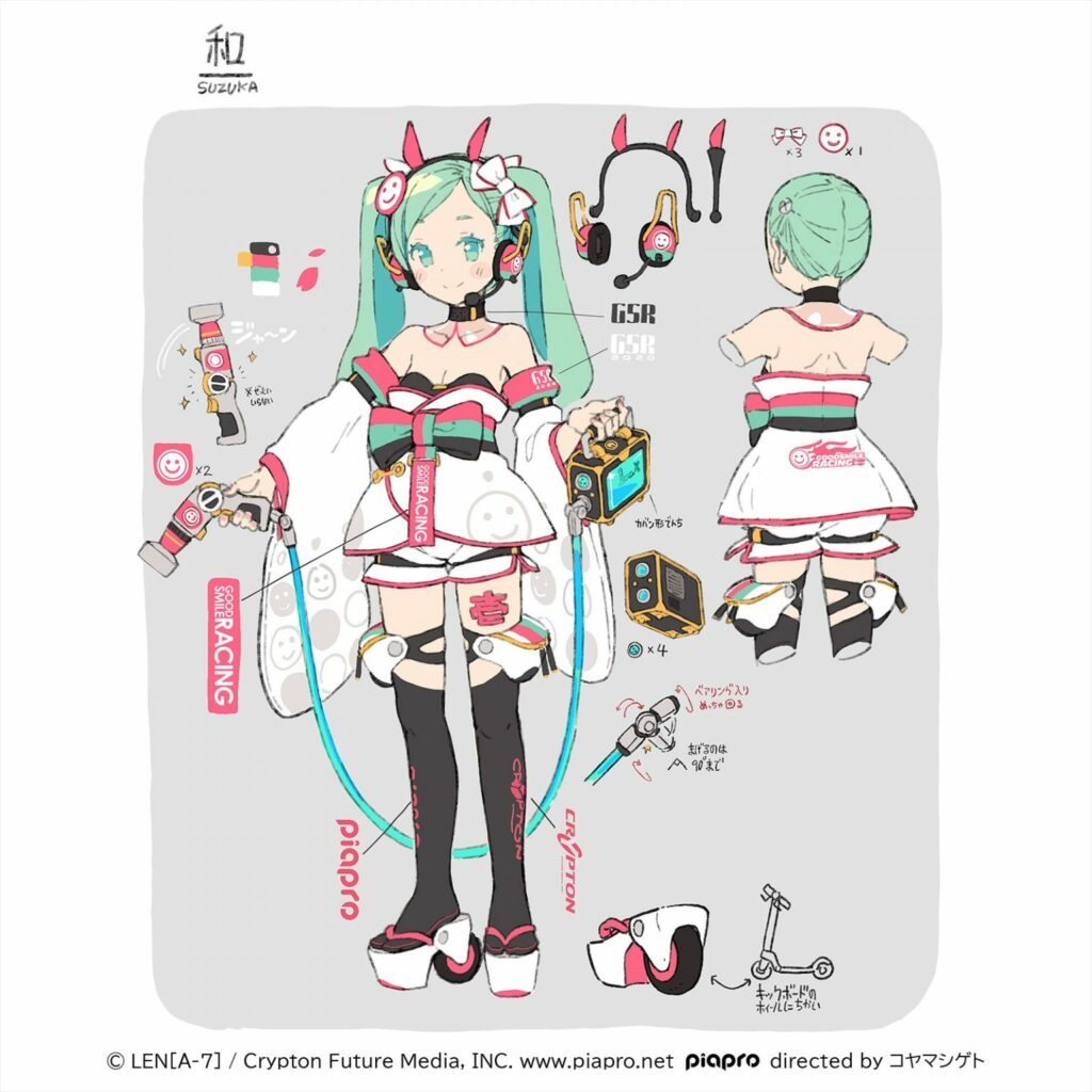 Haregi versionen af Racing Miku 2020 afsløret