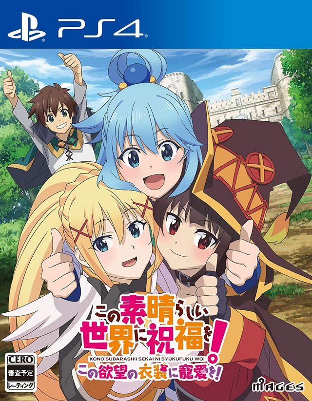 KONOSUBA får påklædnings-spil til PS4 og Switch