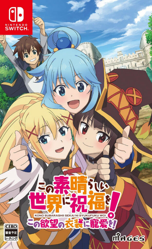 KONOSUBA får påklædnings-spil til PS4 og Switch