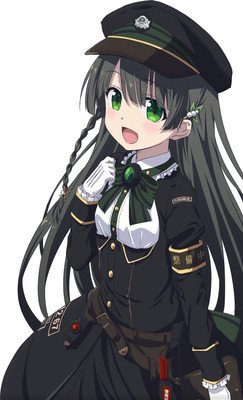 Sumire Uesaka er Suzushiro, en Railord for C1267 lokomotivet