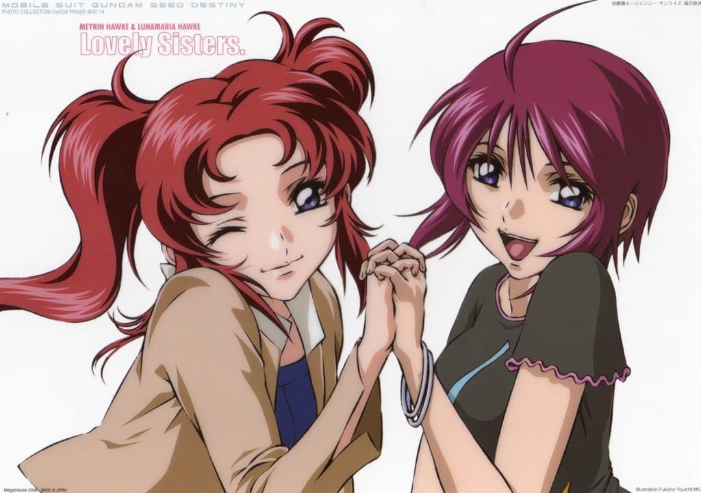 5: Lunamarina & Meyrin Hawke (Mobile Suit Gundam SEED Destiny)