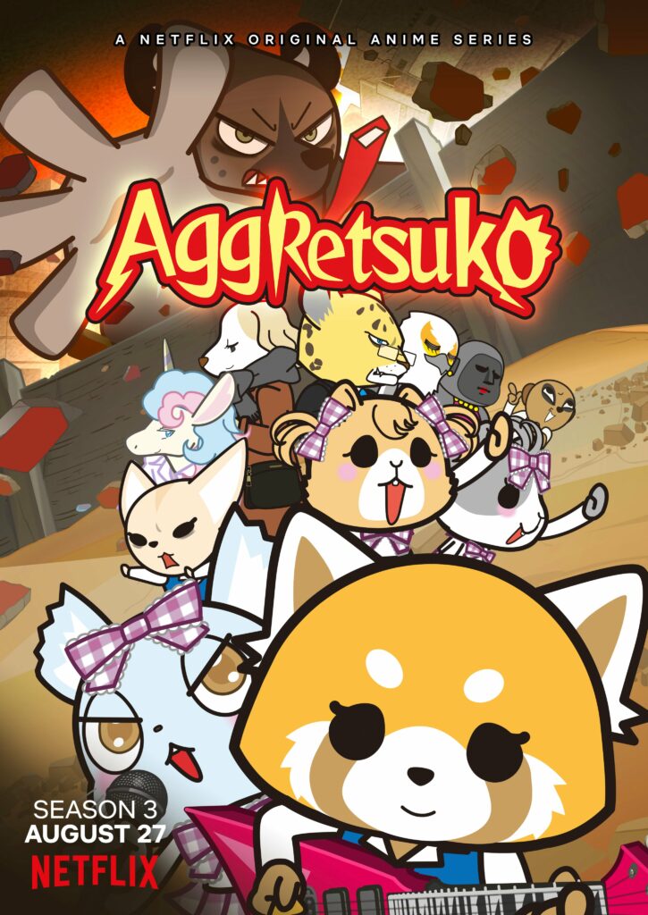 Aggretsuko anime sæson 3 kommer på Netflix 27 august