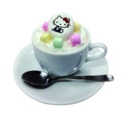 Hello Kitty's Marshmallow Coffee (800 yen)