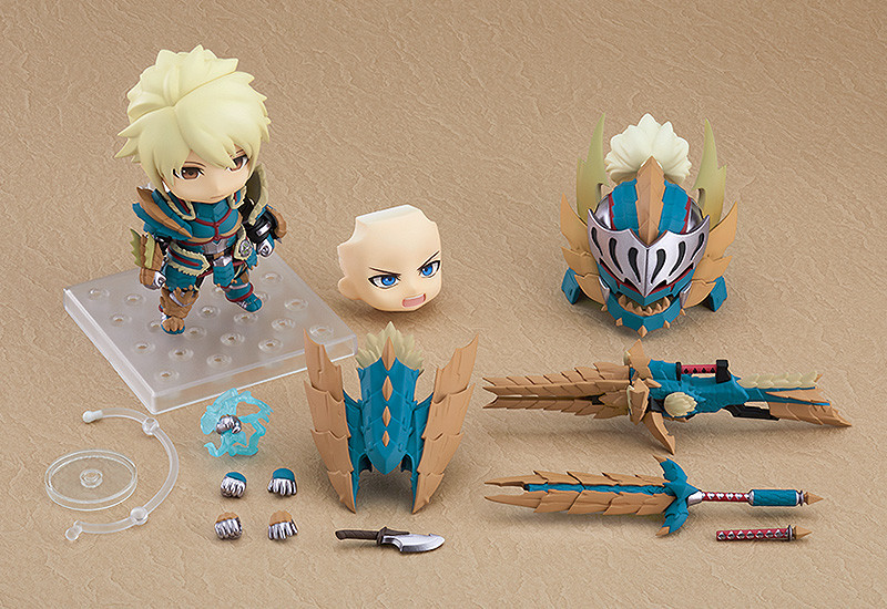 MONSTER HUNTER WORLD: ICEBORNE Nendoroid Hunter: Male Zinogre Alpha Armor Ver. DX