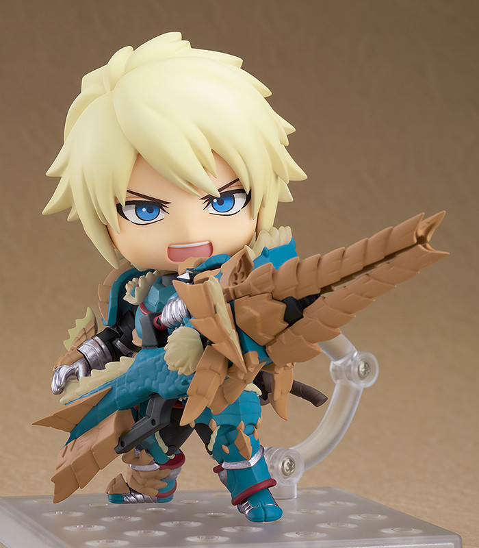 MONSTER HUNTER WORLD: ICEBORNE Nendoroid Hunter: Male Zinogre Alpha Armor Ver. DX