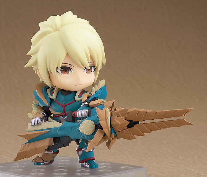 MONSTER HUNTER WORLD: ICEBORNE Nendoroid Hunter: Male Zinogre Alpha Armor Ver. DX