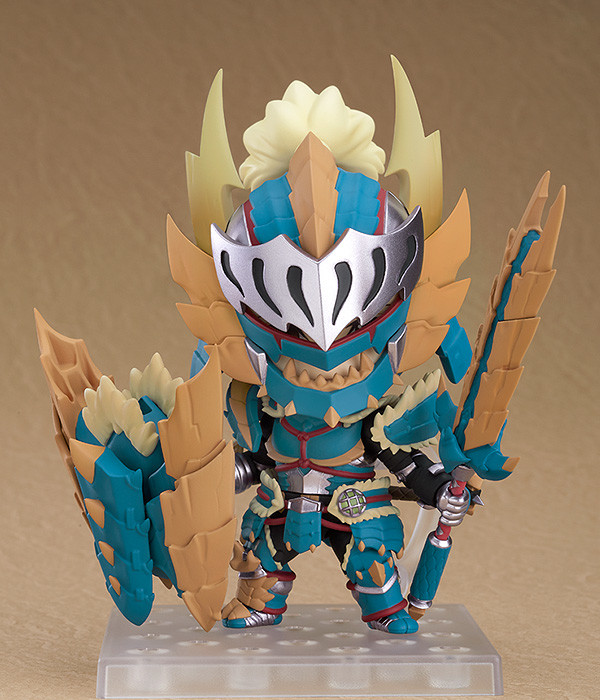 MONSTER HUNTER WORLD: ICEBORNE Nendoroid Hunter: Male Zinogre Alpha Armor Ver. DX