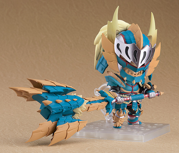 MONSTER HUNTER WORLD: ICEBORNE Nendoroid Hunter: Male Zinogre Alpha Armor Ver. DX