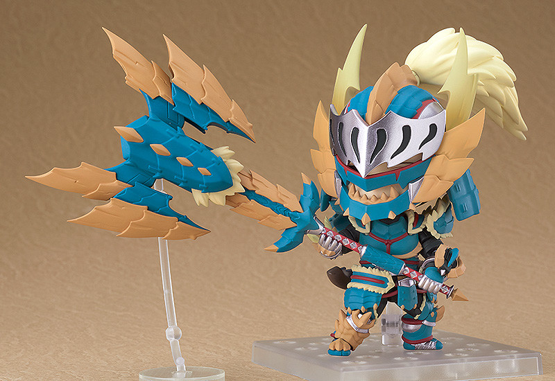 MONSTER HUNTER WORLD: ICEBORNE Nendoroid Hunter: Male Zinogre Alpha Armor Ver. DX