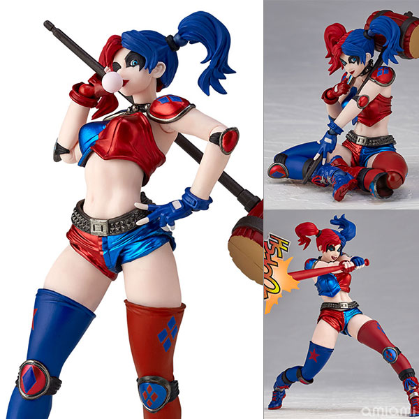 Amazing Yamaguchi No.015EX-2 Harley Quinn Red x Blue Twin-tail .ver (AmiAmi Exclusive Color Edition)