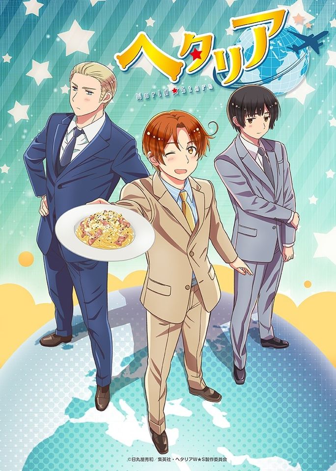 Hetalia World☆Stars kommer som anime til foråret 2021