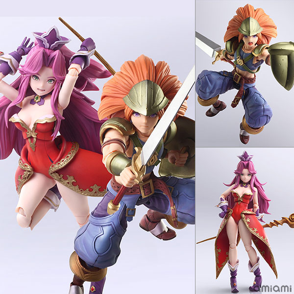 "Seiken Densetsu" Series Trials of Mana Bring Arts Duran & Angela