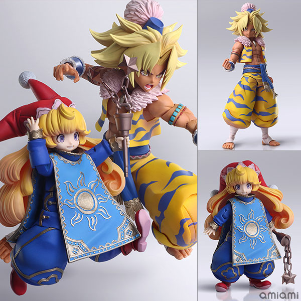 "Seiken Densetsu" Series Trials of Mana Bring Arts Kevin & Charlotte