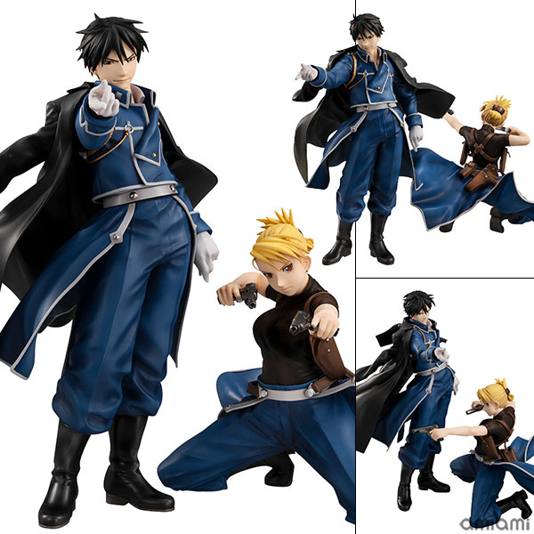 Precious G.E.M. Series FULLMETAL ALCHEMIST Roy Mustang & Riza Hawkeye Set