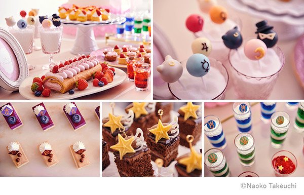 Sailor Moon bryllups menu