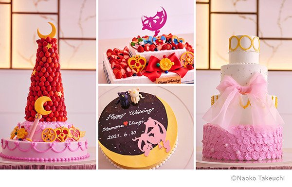 Sailor Moon bryllups menu