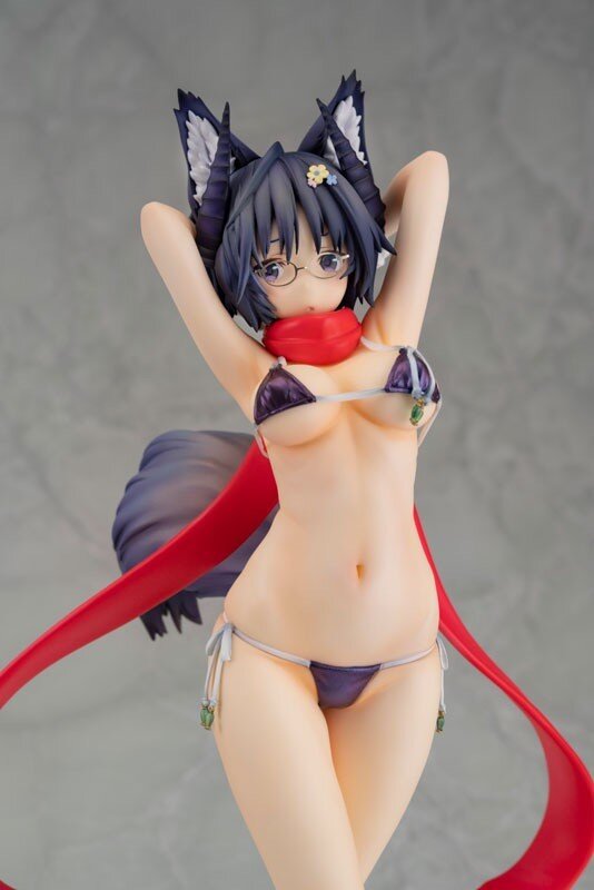 Tsuno Kemomimi Megane baseret på en tegning af illustrator Jiyu2