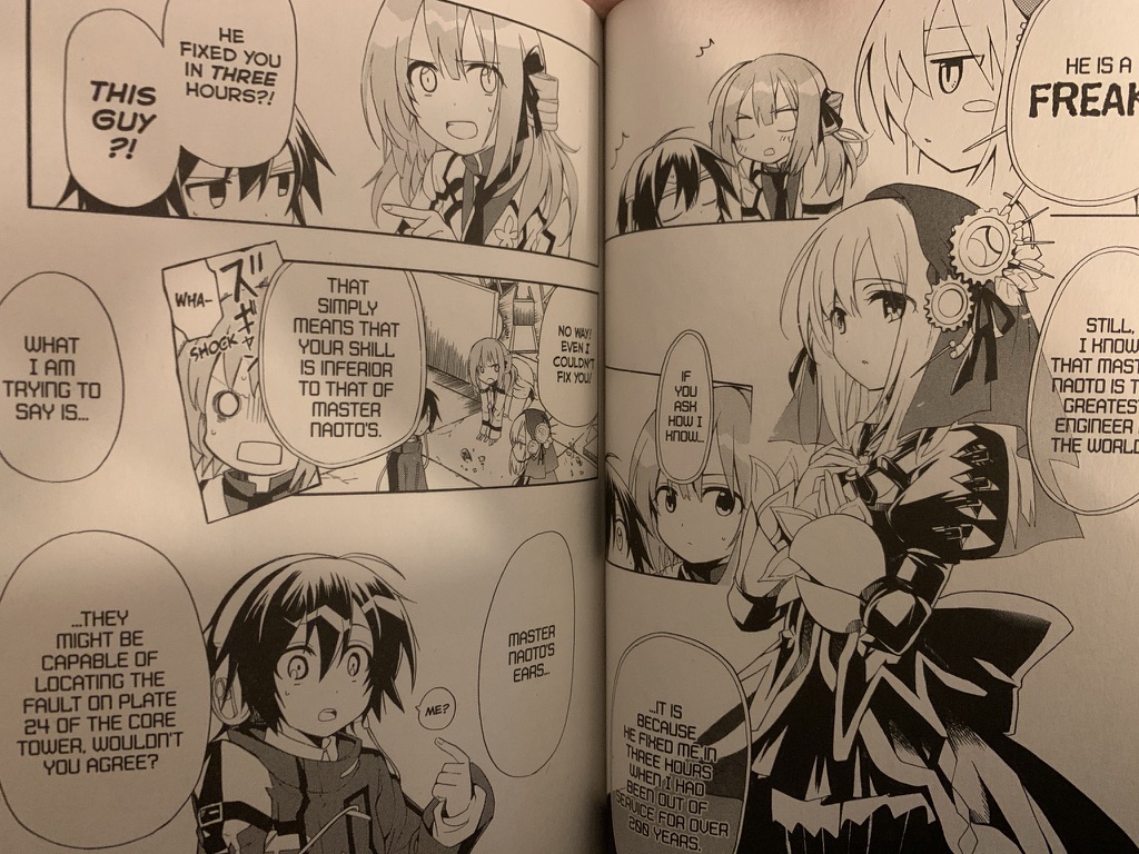 Clockwork Planet manga