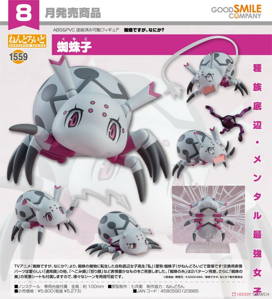 Nendoroid So I'm a Spider, So What? Kumoko