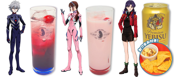Evangelion samarbejds cafe har den mest passende drink til Misato