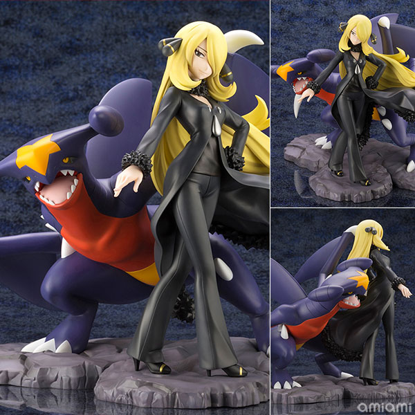 ARTFX J "Pokemon" Series Cynthia with Garchomp