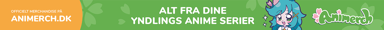 Animerch reklame banner maj 2021